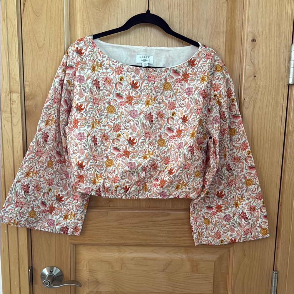 J. Crew x Liberty Floral Women's Top - Multicolor